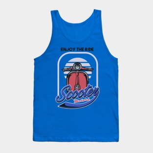 RED CLASSIC SCOOTER Tank Top